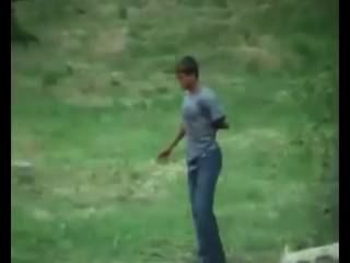 spying jerking