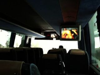 on bus